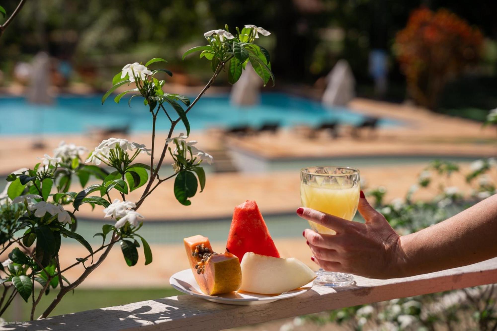 Hotel Fazenda Cachoeiras De Cavaru Vassouras Bagian luar foto